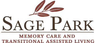 A logo for Sage Park Memory Care and Transitional Assisted Living. AI generated content